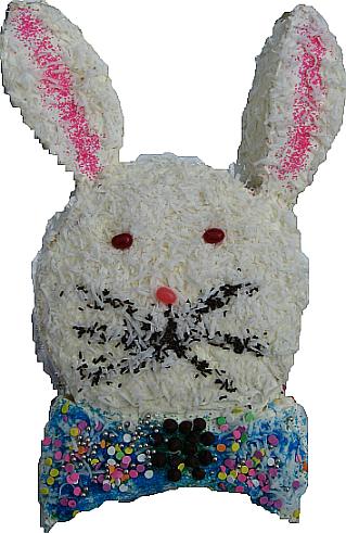 Diaper Gifts by Sue: Easter Bunny Cake